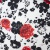 Плательная ткань "Фламенко" 22.1, 80 гр/м2, шир.150 см, принт растительный - купить в Коврове. Цена 239.03 руб.