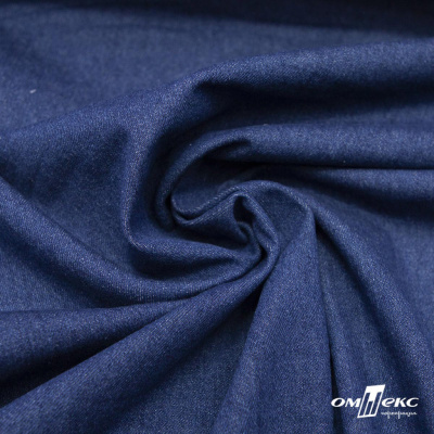 Ткань костюмная "Джинс", 315 г/м2, 100% хлопок, шир. 150 см,   Цв. 7/ Dark blue - купить в Коврове. Цена 588 руб.
