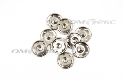 Кнопки пришивные 30 мм никель - купить в Коврове. Цена: 18.68 руб.