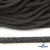 Шнур плетеный d-6 мм круглый, 70% хлопок 30% полиэстер, уп.90+/-1 м, цв.1088-т.серый - купить в Коврове. Цена: 594 руб.