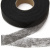 Прокладочная лента (паутинка) DF23, шир. 15 мм (боб. 100 м), цвет чёрный - купить в Коврове. Цена: 1.13 руб.