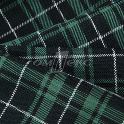 Ткань костюмная Клетка 25577, т.зеленый/зеленый./ч/бел, 230 г/м2, шир.150 см - купить в Коврове. Цена 539.74 руб.