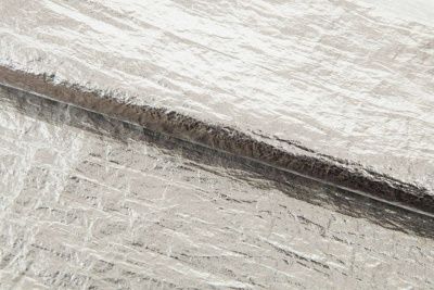 Текстильный материал "Диско"#1805 с покрытием РЕТ, 40гр/м2, 100% полиэстер, цв.2-серебро - купить в Коврове. Цена 444.86 руб.