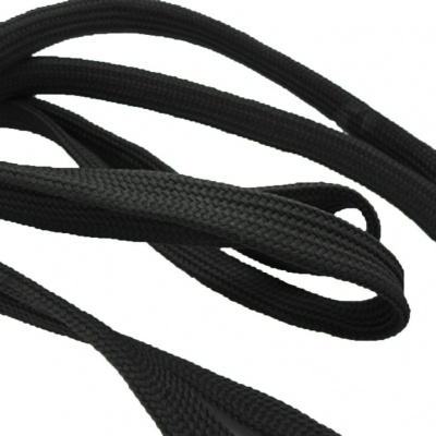 Шнурки т.5 110 см черный - купить в Коврове. Цена: 23.25 руб.