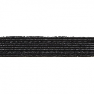 Резинка продежка С-52, шир. 7 мм (в нам. 100 м), чёрная  - купить в Коврове. Цена: 637.57 руб.