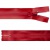 Молния водонепроницаемая PVC Т-7, 20 см, неразъемная, цвет (820)-красный - купить в Коврове. Цена: 21.56 руб.