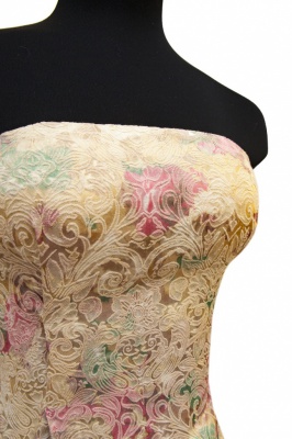 Ткань костюмная (принт) T005 3#, 270 гр/м2, шир.150см - купить в Коврове. Цена 610.65 руб.