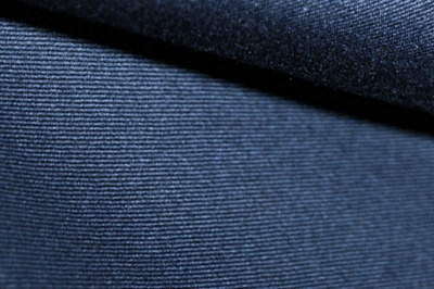Ткань костюмная 8874/3, цвет темно-синий, 100% полиэфир - купить в Коврове. Цена 433.60 руб.