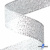 Лента металлизированная "ОмТекс", 25 мм/уп.22,8+/-0,5м, цв.- серебро - купить в Коврове. Цена: 96.64 руб.