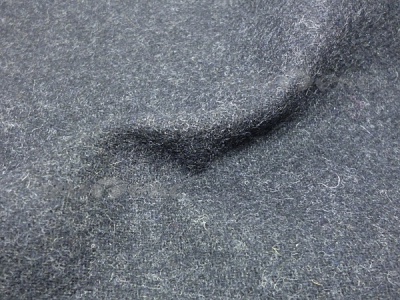 Ткань костюмная п/шерсть №2096-2-2, 300 гр/м2, шир.150см, цвет т.серый - купить в Коврове. Цена 512.30 руб.