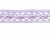 Тесьма кружевная 0621-1855, шир. 18 мм/уп. 20+/-1 м, цвет 107-фиолет - купить в Коврове. Цена: 466.97 руб.