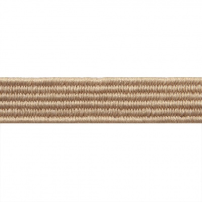 Резиновые нити с текстильным покрытием, шир. 6 мм ( упак.30 м/уп), цв.- 97-бежевый - купить в Коврове. Цена: 152.05 руб.