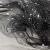 Сетка Фатин Глитер Спейс, 12 (+/-5) гр/м2, шир.150 см, 16-167/черный - купить в Коврове. Цена 184.03 руб.