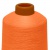 Нитки текстурированные некручёные 457, намот. 15 000 м, цвет оранжевый - купить в Коврове. Цена: 204.10 руб.