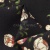 Плательная ткань "Фламенко" 3.1, 80 гр/м2, шир.150 см, принт растительный - купить в Коврове. Цена 239.03 руб.