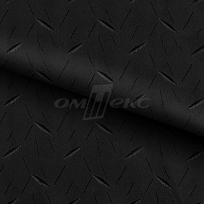 Ткань подкладочная жаккард Р14076-1, чёрный, 85 г/м2, шир. 150 см, 230T - купить в Коврове. Цена 166.45 руб.