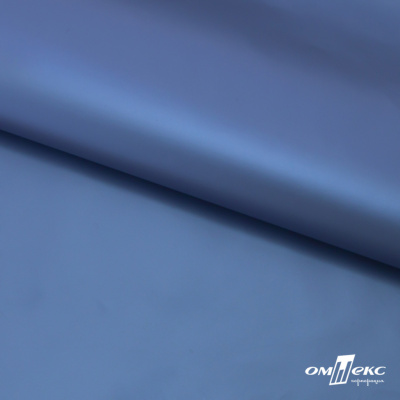Курточная ткань "Милан", 100% Полиэстер, PU, 110гр/м2, шир.155см, цв. синий - купить в Коврове. Цена 340.23 руб.
