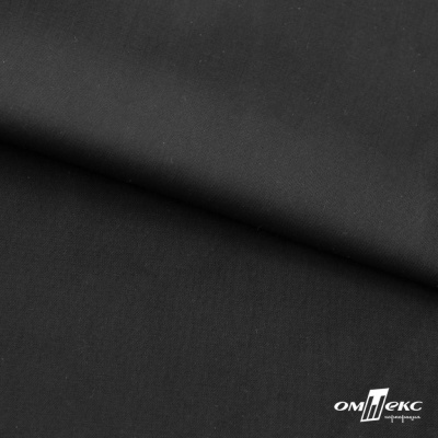 Ткань сорочечная Темза, 80%полиэстр 20%вискоза, 120 г/м2 ш.150 см, цв.черный - купить в Коврове. Цена 269.93 руб.