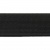 Резинка 25 мм Тканая, 13,75 гр/п.м, (бобина 25 +/-0,5 м) - черная  - купить в Коврове. Цена: 11.67 руб.