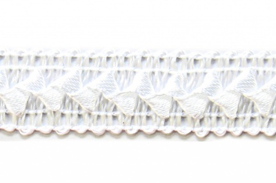 Тесьма декоративная "Самоса" 062, шир. 20 мм/уп. 33+/-1 м, цвет белый - купить в Коврове. Цена: 304.43 руб.