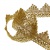 Тесьма металлизированная 0384-0240, шир. 40 мм/уп. 25+/-1 м, цвет золото - купить в Коврове. Цена: 490.74 руб.
