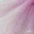 Сетка Фатин Глитер Спейс, 12 (+/-5) гр/м2, шир.150 см, 16-12/розовый - купить в Коврове. Цена 200.04 руб.