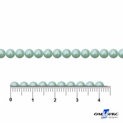 0404-5146G-Полубусины пластиковые круглые "ОмТекс", 4 мм, (уп.50гр=2500+/-10шт), цв.086-бл.бирюза - купить в Коврове. Цена: 63.50 руб.