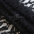 Кружевное полотно #2307, 145 гр/м2, шир.150см, цвет чёрный - купить в Коврове. Цена 449.07 руб.