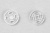 Кнопки пришивные пластиковые 11,5 мм, блистер 24шт, цв.-прозрачные - купить в Коврове. Цена: 59.44 руб.