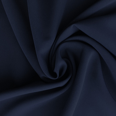 Костюмная ткань "Элис", 220 гр/м2, шир.150 см, цвет т.синий - купить в Коврове. Цена 311.15 руб.