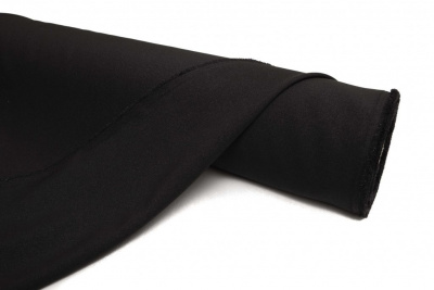 Ткань костюмная 24880 2022, 220 гр/м2, шир.150см, цвет чёрный - купить в Коврове. Цена 446.45 руб.